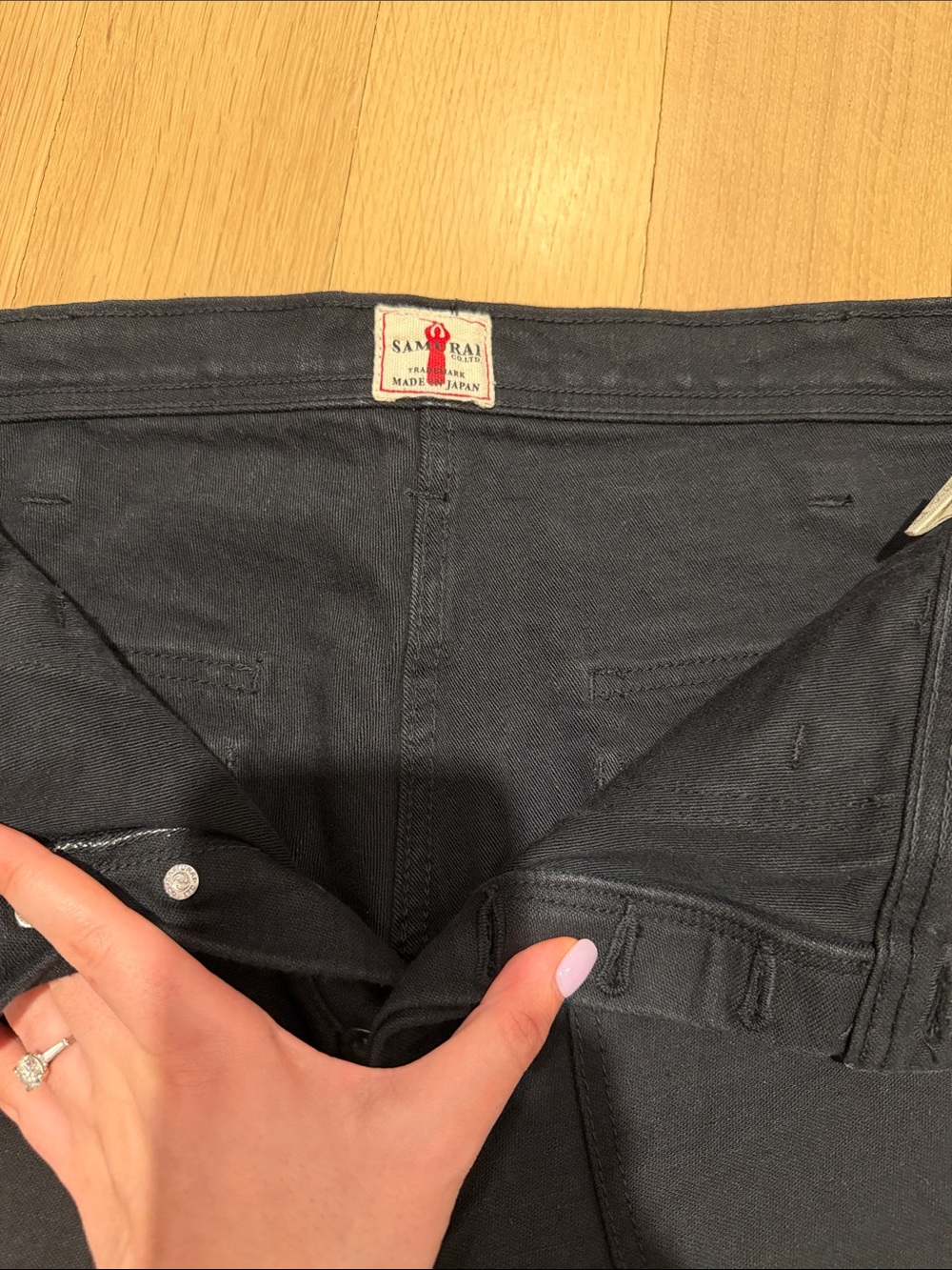 SAMURAI 15OZ HEAVYBACK BAKER PANTS - Picture 11 of 16